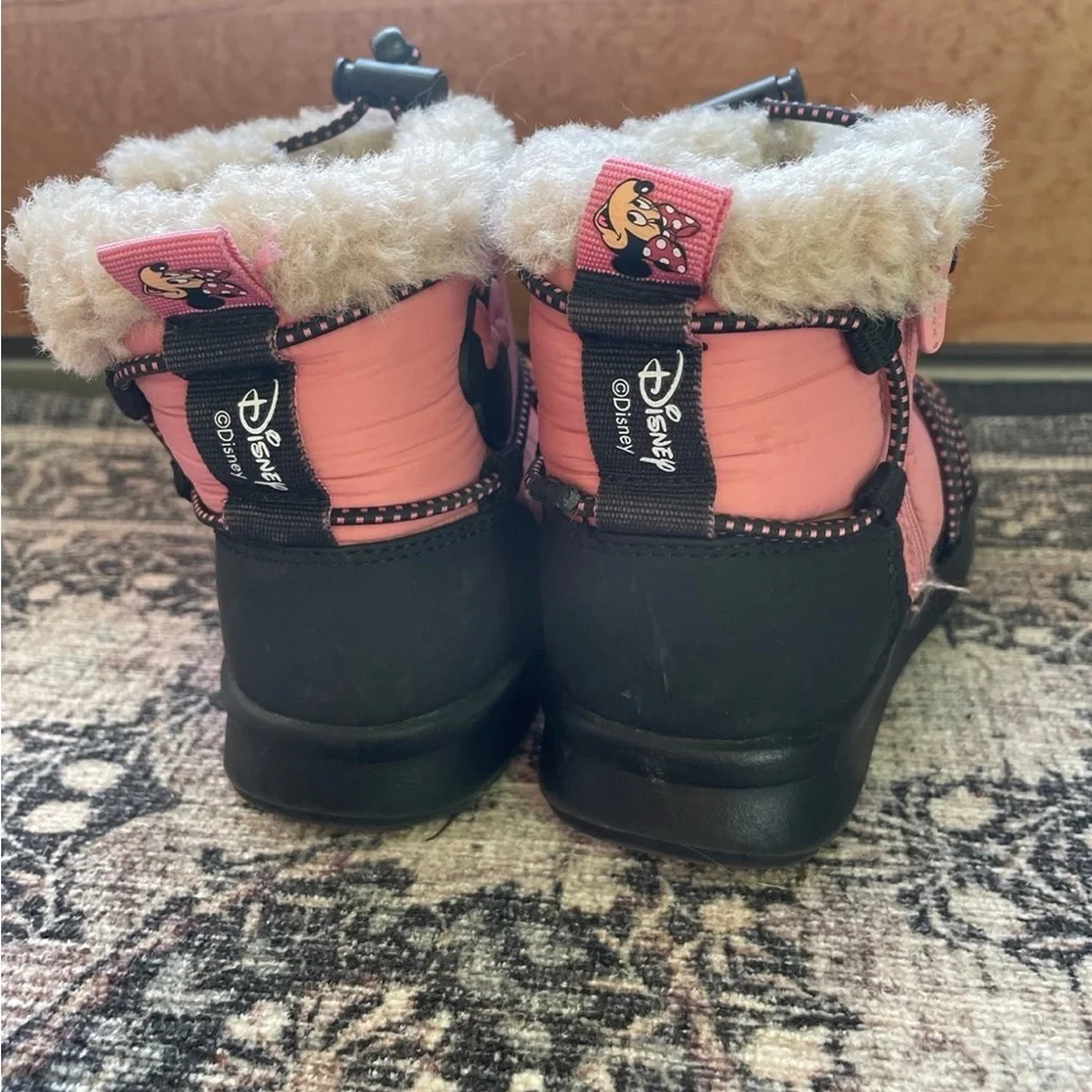 Zara Pink and Black Kids Snow Boots - Picture 3 of 6